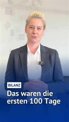 Andrea Henze on Instagram: "Die ersten 100 Tage sind vergangen, seitdem ich am 1. November das Amt der Oberbürgermeisterin angetreten habe. Auch wenn ich noch am Anfang meiner Amtszeit stehe, freue ich mich umso mehr, dass wir bereits zu Beginn viele Weichen stellen konnten, die erst mit der Zeit ihre Wirkung zeigen werden. Zeit für eine kleine Zwischenbilanz meiner ersten spannenden Tage als Oberbürgermeisterin."