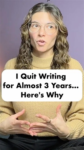 How I made a comeback after quitting writing