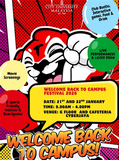 City University Malaysia Campus Festival 2026