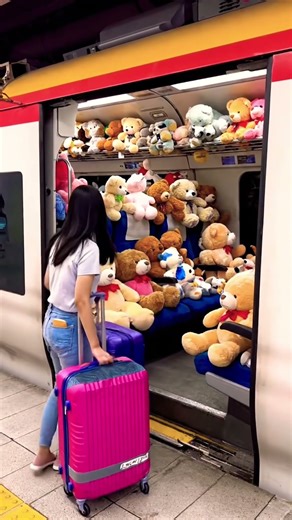 Train is full of stuff toy😍 #train