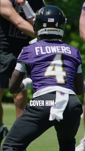 "The more Zay touches the ball, the better we'll be." #zayflowers #ravens