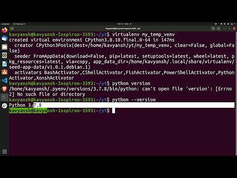 How to create virtual environment | virtualenv in python | Linux