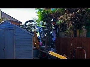 Enduro Home Training by Graham Jarvis [HD] *destroyed yard*