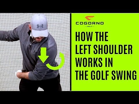 GOLF: How The Left Shoulder Works In The Golf Swing