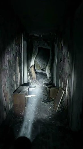 The hallway is a gateway. ⚠️🏚️