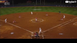 WILDCAT WALK-OFF! 😼 No. 7 Kentucky Softball defeated No. 4 Alabama 5-4 in eight innings and secured the series win after a walk-off hit by Rylea Smith! #NCAASoftball x 🎥 TW/UKsoftball | NCAA Softball