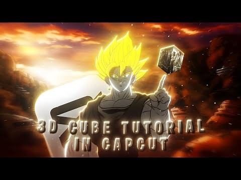 3d Cube Tutorial In Capcut | 3D In Capcut #capcut