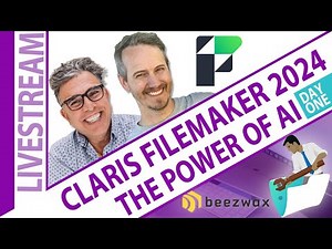 AI Semantic Search for Beginners in Claris FileMaker 2024 with Vince Menanno and Will Miro - Day 1