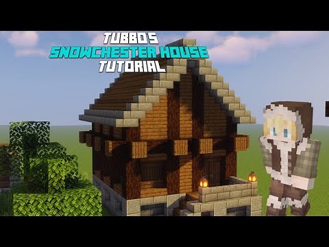 DREAM SMP tubbo's snowchester house tutorial!