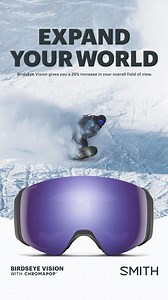 See new potential with BirdsEye Vision, giving you a 25% increase in your overall field of view. Featured in the 4D MAG series with ChromaPop™ lens technology and MAG lens change system. Smith Goggles-Designed and built in the USA for over 50 years. | Smith | Facebook