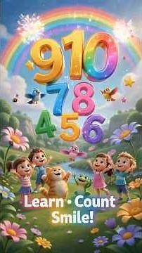 Numbers 1-10 Made Simple Through Musical Adventures #nurseryrhymes