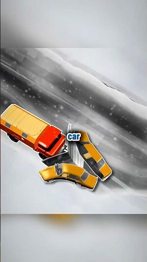 ❄️🚗 Can a Snowplow SLICE a Car in Half?!