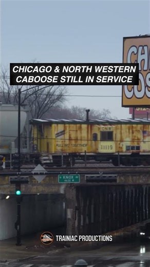 Chicago & North Western Caboose Still Operating in 2026! #trains