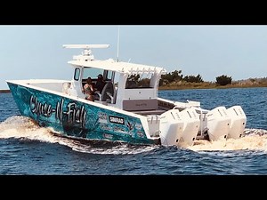 Mercury V10 400s on 42ft RazorCat!! Repowered, Real Eco and Top Speed