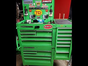 U S GENERAL 10 drawer Stacked cart finished with tool tour, seems like more consumables than tools.