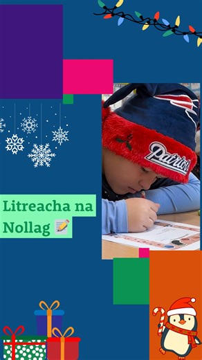 Tá Tuismitheoirí na Gaeltachta ag cuidiú le Daidí na Nollag! 🎅🎁 Seol do litir chuig Tuismitheoirí na Gaeltachta roimh 8 Nollaig chun freagra as Gaeilge a fháil ó Dhaidí na Nollag! 🎄⛄ | Cúla4