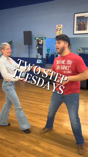 Diamond Dancesport on Instagram: "Two Step Tuesdays are back 💃🕺 Tomorrow night is Novice Two Step from 7–8PM with Eric & Rachel. Starting in February, we’re switching back to Beginner Two Step Tuesdays, perfect if you’re just getting started or want to brush up the basics. See you on the floor 🤍 #DiamondDancesport #TwoStepTuesday #ChicagoDance"