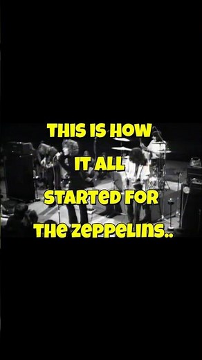 This is how it started for the Zeppelins..