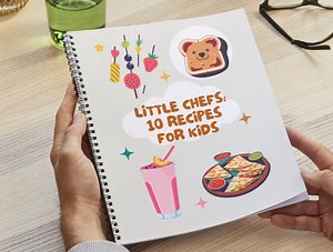 Printable Kids Cookbook 10 Easy & Fun Recipes for Little Chefs - Etsy