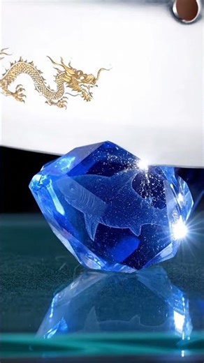 The Secret Behind the Viral Crystal Glass Cutting Sounds! 💎 AI ASMR Peak Satisfaction ⚡✨