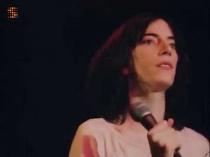Patti Smith 'Let's Twist Again' 1976 live rare track