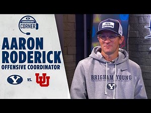 Offensive Coordinator Aaron Roderick breaks down BYU’s rivalry win | BYutv