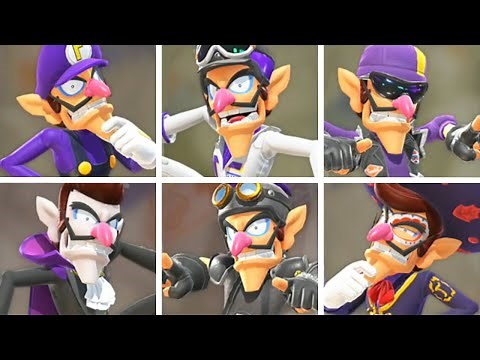 How to Unlock All Waluigi Costumes - Mario Kart World