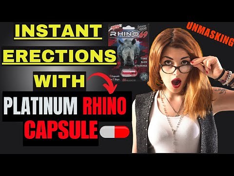 What Science & FDA Reveals About SUPER Platinum RHINO Pills for Rock Hard Erections?
