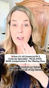 MCAS, POTS, EDS, Vascular Compression, How it's All Connected, Dr Christina Hibbert