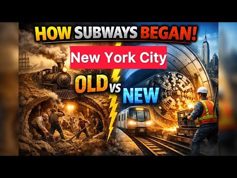 How Subways Were Built Without Modern Tech | The Shocking History of NYC’s First Underground Tunnels