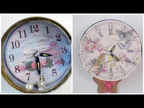 Relojes hechos de materiales RECICLADOS