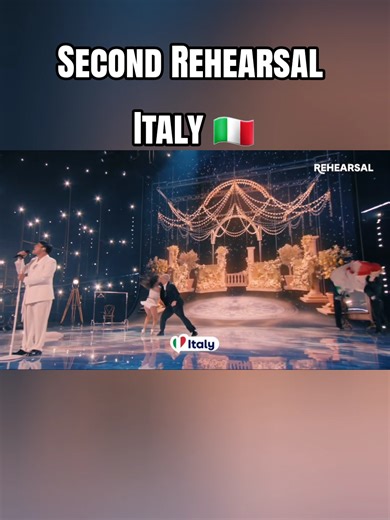 Per Sempre Sì Second Rehearsal Italy 2026 — Sal Da Vinci
