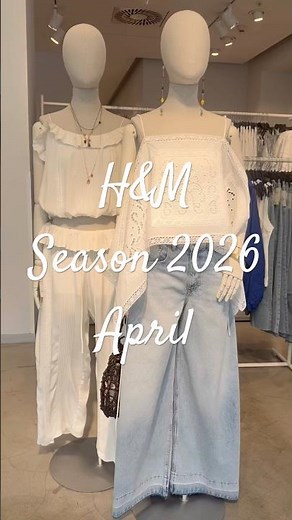 H&M WOMEN’S NEW COLLECTION APRIL /2026❤️❤️