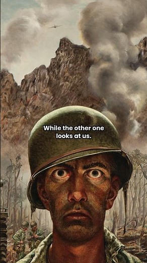 "That Thousand Yard Stare (1944)" #art #painting #history