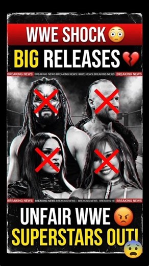 WWE Black Friday 😳 Biggest Releases After WrestleMania! #wwe