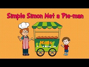 Simple Simon Met a Pie man | Nursery Rhymes | Animated Songs for Children