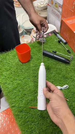 Rechargeable coffee beater 03452337963 Shop # 219 2nd Floor City Shopping Mall Opp Gul Plaza Karachi #fyp #karachikimarket #coffee #wholesale #viralvideo #coffeetools #coffeebeater | Domestic Karachi