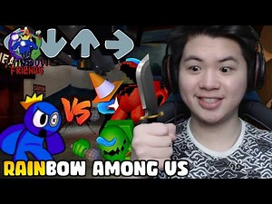 RAINBOW FRIENDS, tapi kedatangan IMPOSTOR AMONG US!! | VS Rainbow Friends - Friday Night Funkin