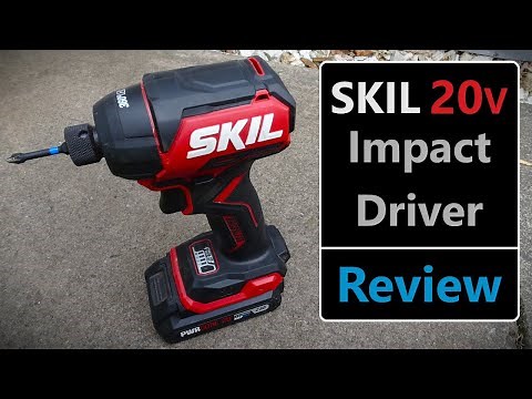 SKIL 20V Brushless Cordless Impact Driver Model: 3225 (Tool Review)