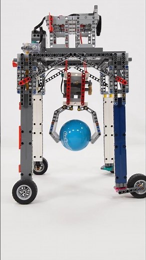 Mobile grabber made of LEGO® Technic #legocar #lego #legotechnic #robot