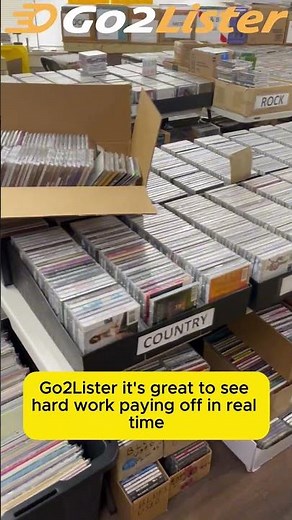Why arent you going to record stores to make money selling on Amazon? Easy profits with Go2Lister!