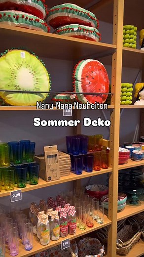 Nanu-Nana Neuheiten 🍉🍋🍊Lass den Sommer bei dir einziehen und finde dein It-Piece für dein Zuhause 💛 #nanunana | Nanu-Nana
