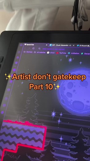 CSP Brush List and Free Resources for Digital Artists