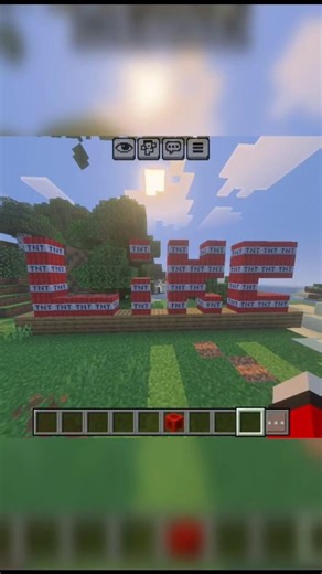 Minecraft TNT Explosion 💥 #minecraft #shorts #viral