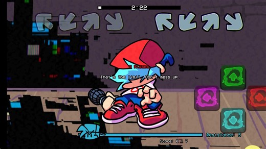 [FNF]神曲警告 错误化意识争夺战Blueballs