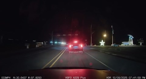 Meteor spotted flying through Central Texas sky