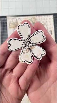 #DIY Flower Embellishments for #Scrapbook Layouts, #Cards, Mini Albums and Crafts!