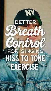 Better Breath Control for Singing | Hiss to Tone Exercise #breathingexercises #breathcontrol