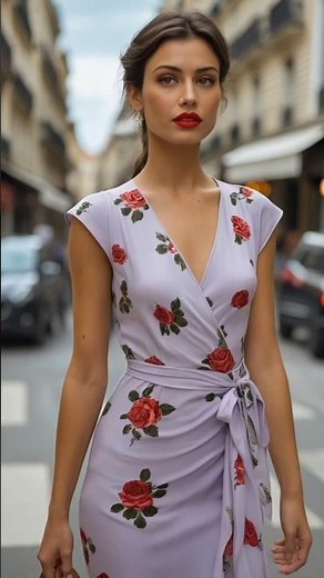 🇫🇷 4 Classic French Dresses Every Woman Should Know! 👗✨ #ParisianStyle