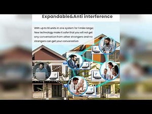 Review: Hands-Free Intercoms Wireless for Home Business, Wuloo Upgrade Two Way Audio Intercom ...